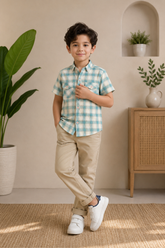 Boys Check Shirt